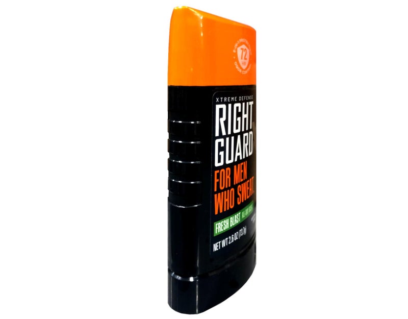 Right Guard Xtreme Defense 5 Anti-Perspirant & Deodorant, Fresh Blast 2.6 Oz (Packs of 5) - Image 4